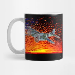 Mosquito over Dover Mug